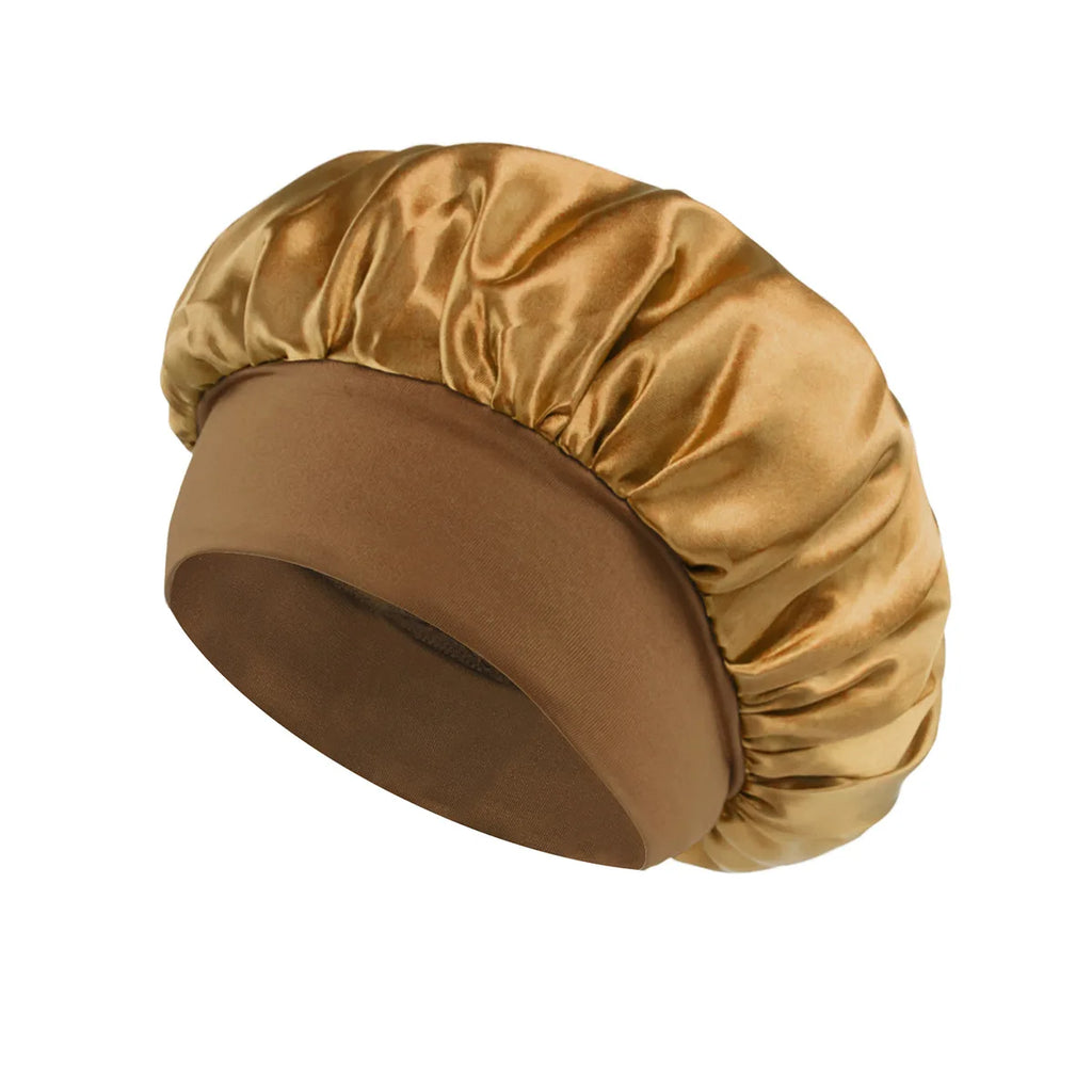 Grand Bonnet de Nuit en Satin