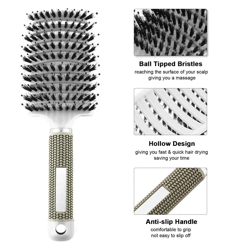 Brosse à cheveux démêlante