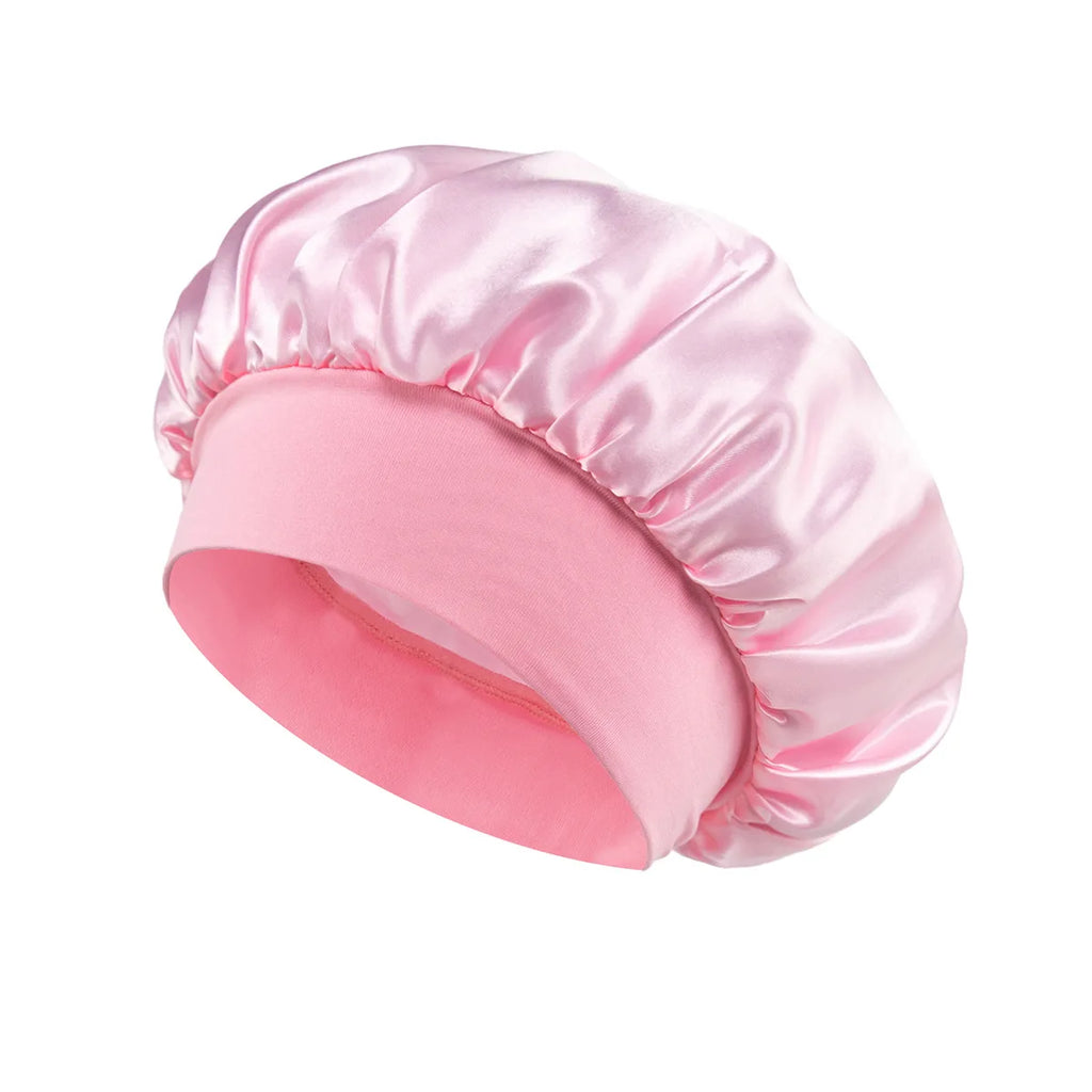 Grand Bonnet de Nuit en Satin