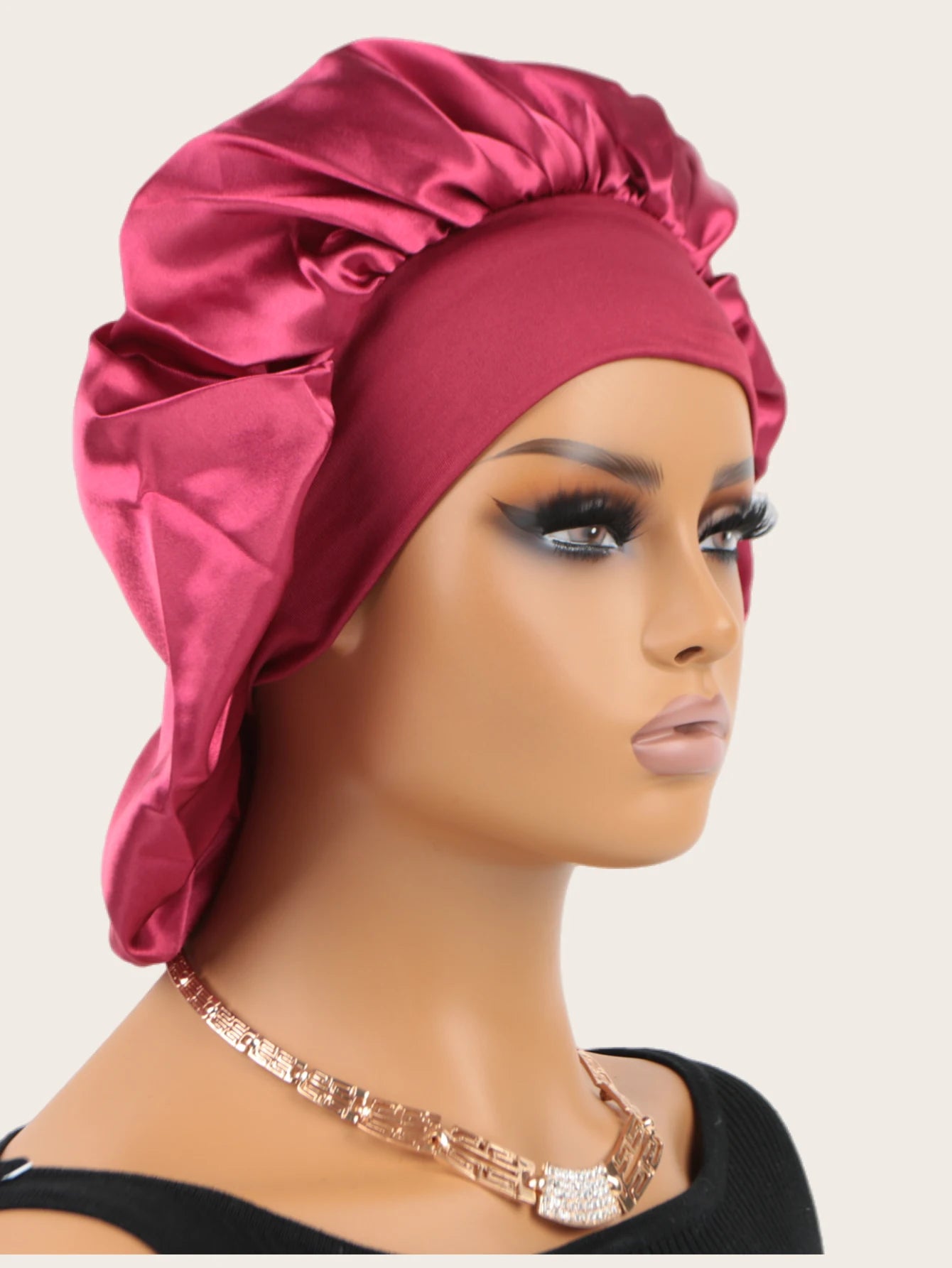 Bonnet de Nuit Unisexe en Satin