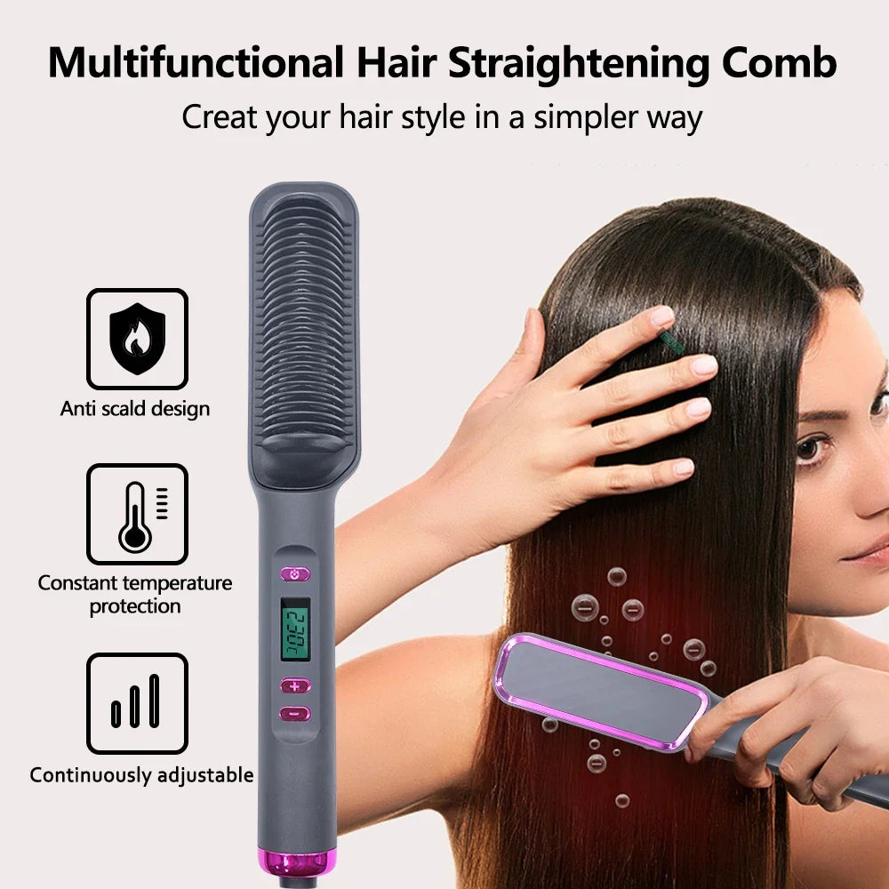 Heated Smoothing Comb