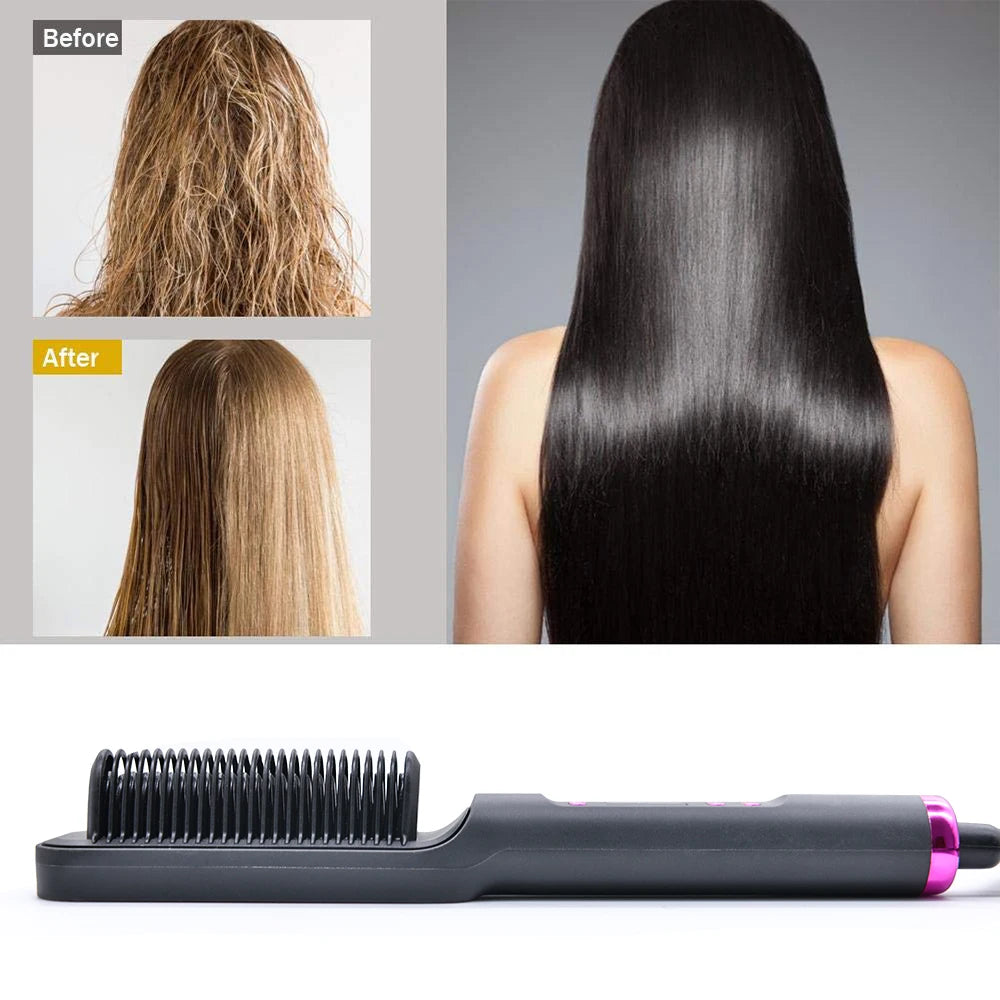 Heated Smoothing Comb