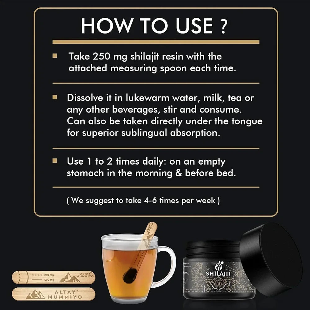 Shilajit Resin  Siberian