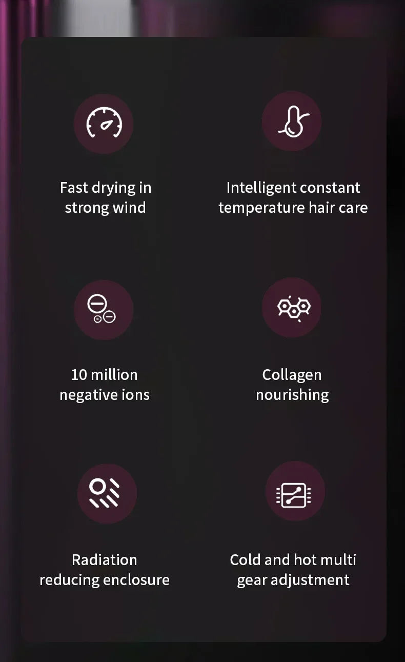 Sèche-Cheveux Pro Multifonction 5-en-1