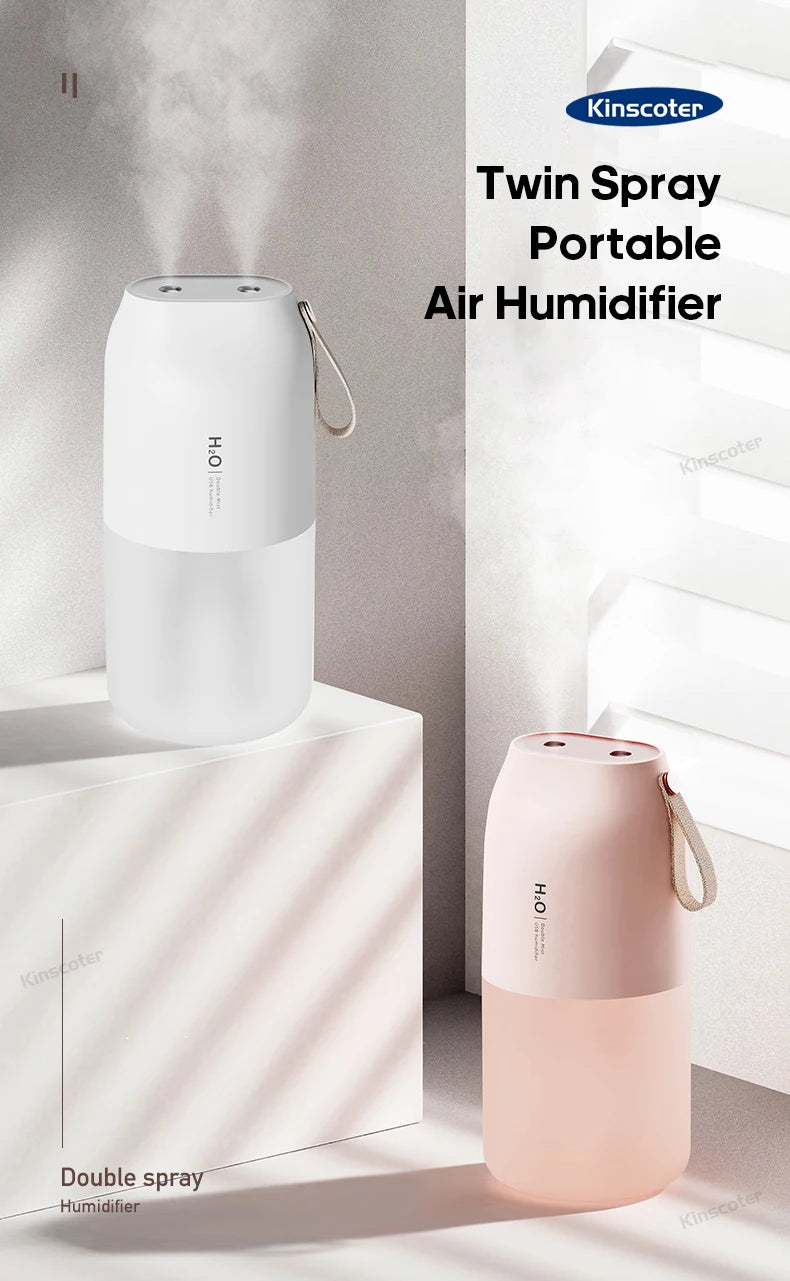 Humidificateur 300 ml Sans-Fil – Diffuseur USB
