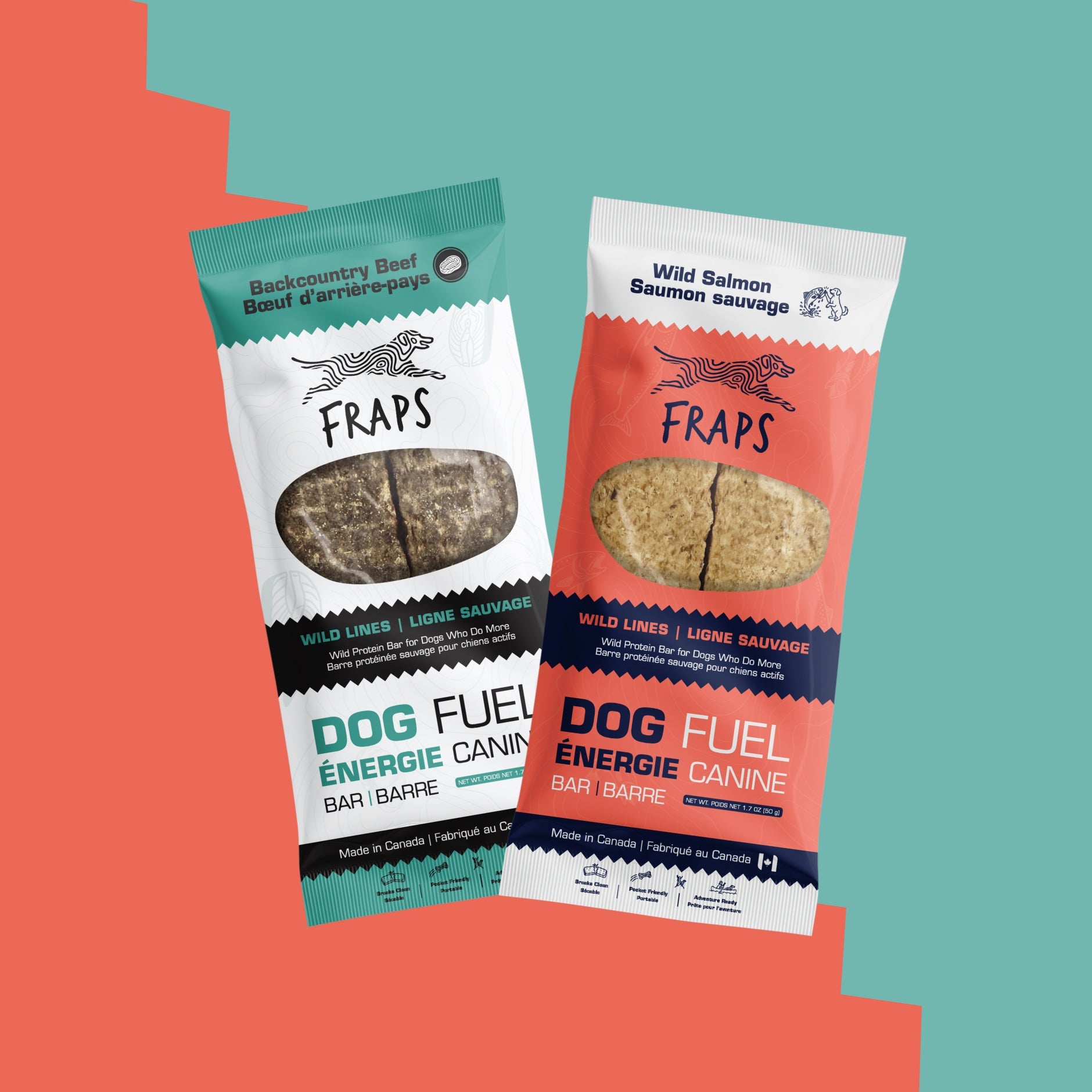 Barre d'énergie Surf & Turf pour chiens