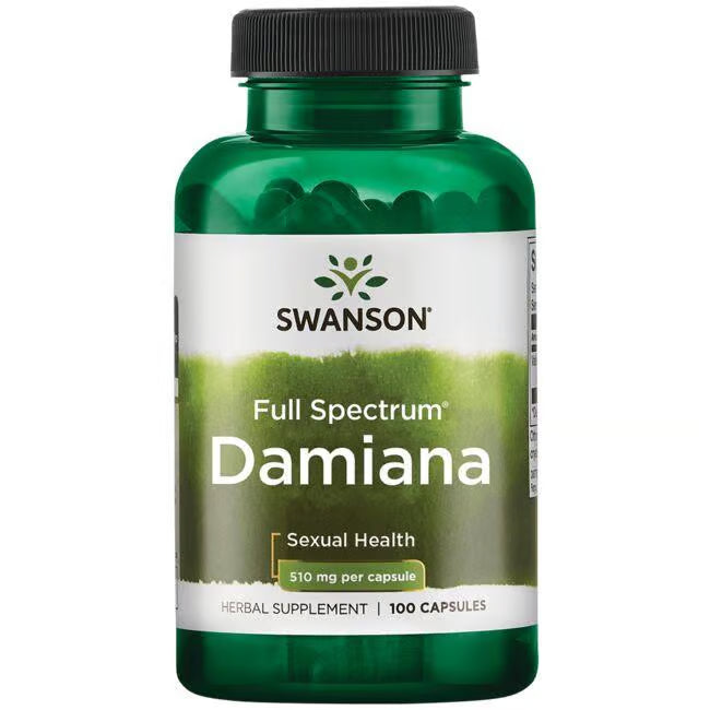 Damiana (100capsules/510mg chaque)