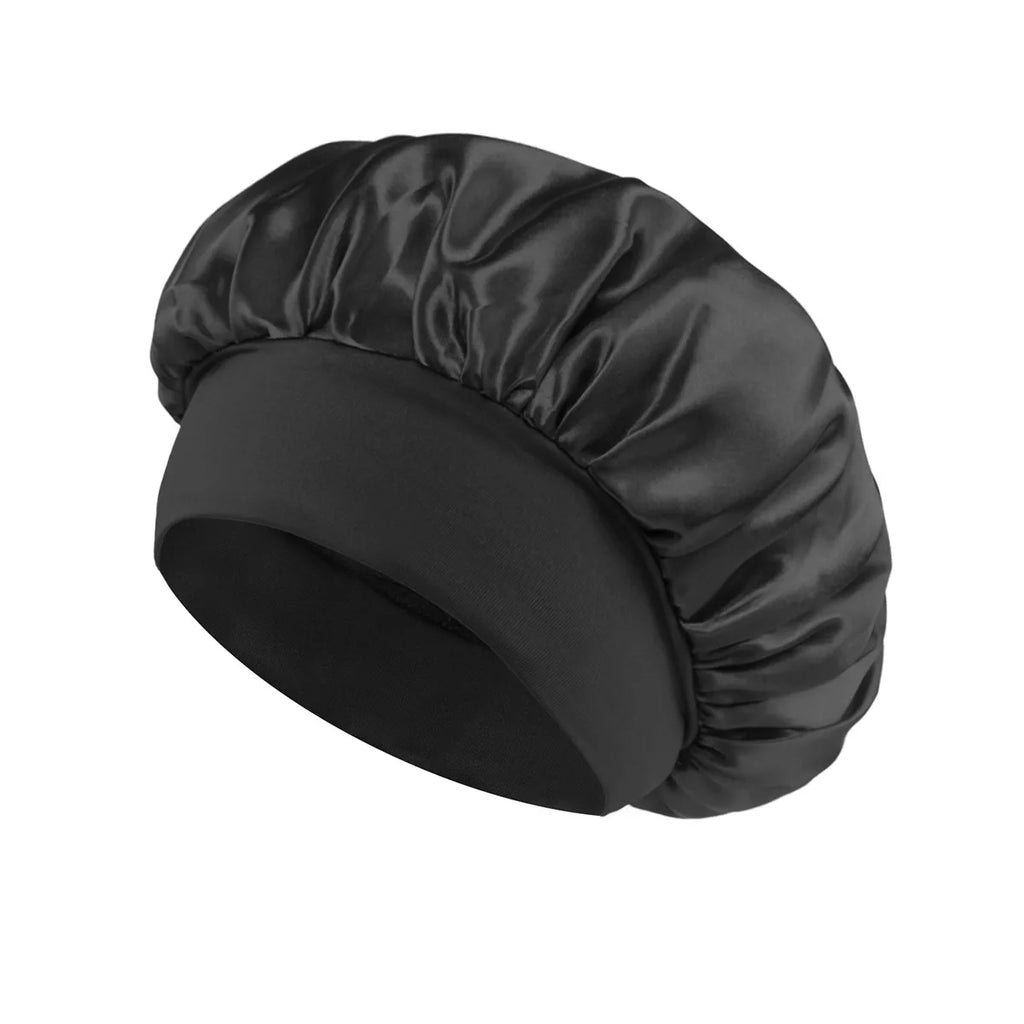 Grand Bonnet de Nuit en Satin