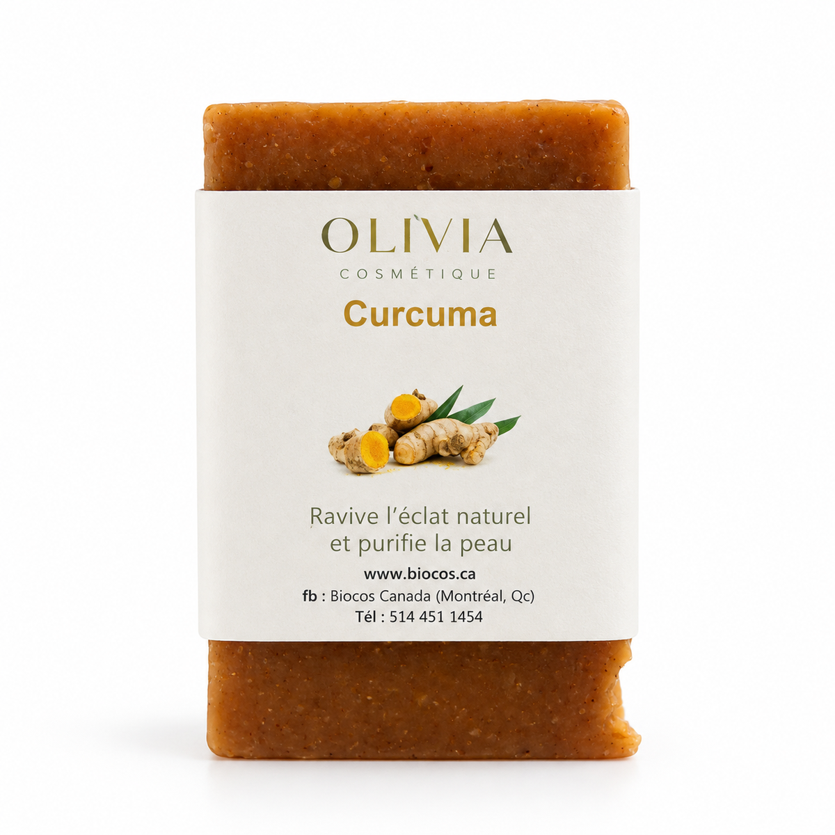 Savon naturel Curcuma