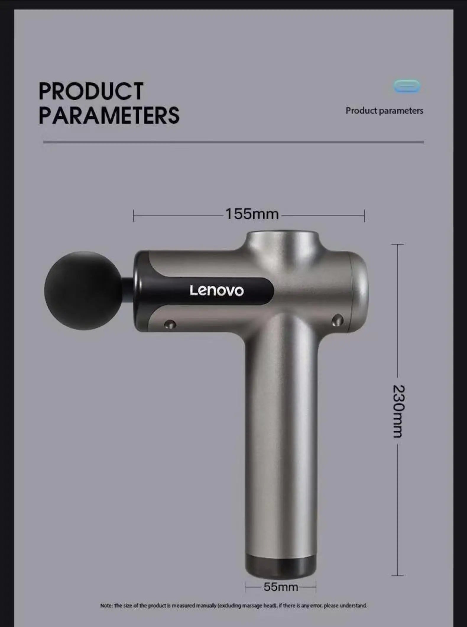 Pistolet de Massage Professionel Lenovo