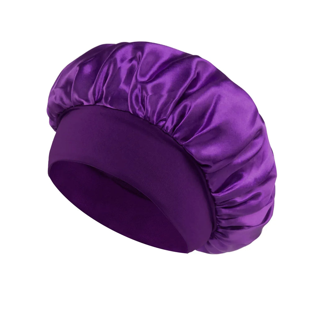 Grand Bonnet de Nuit en Satin