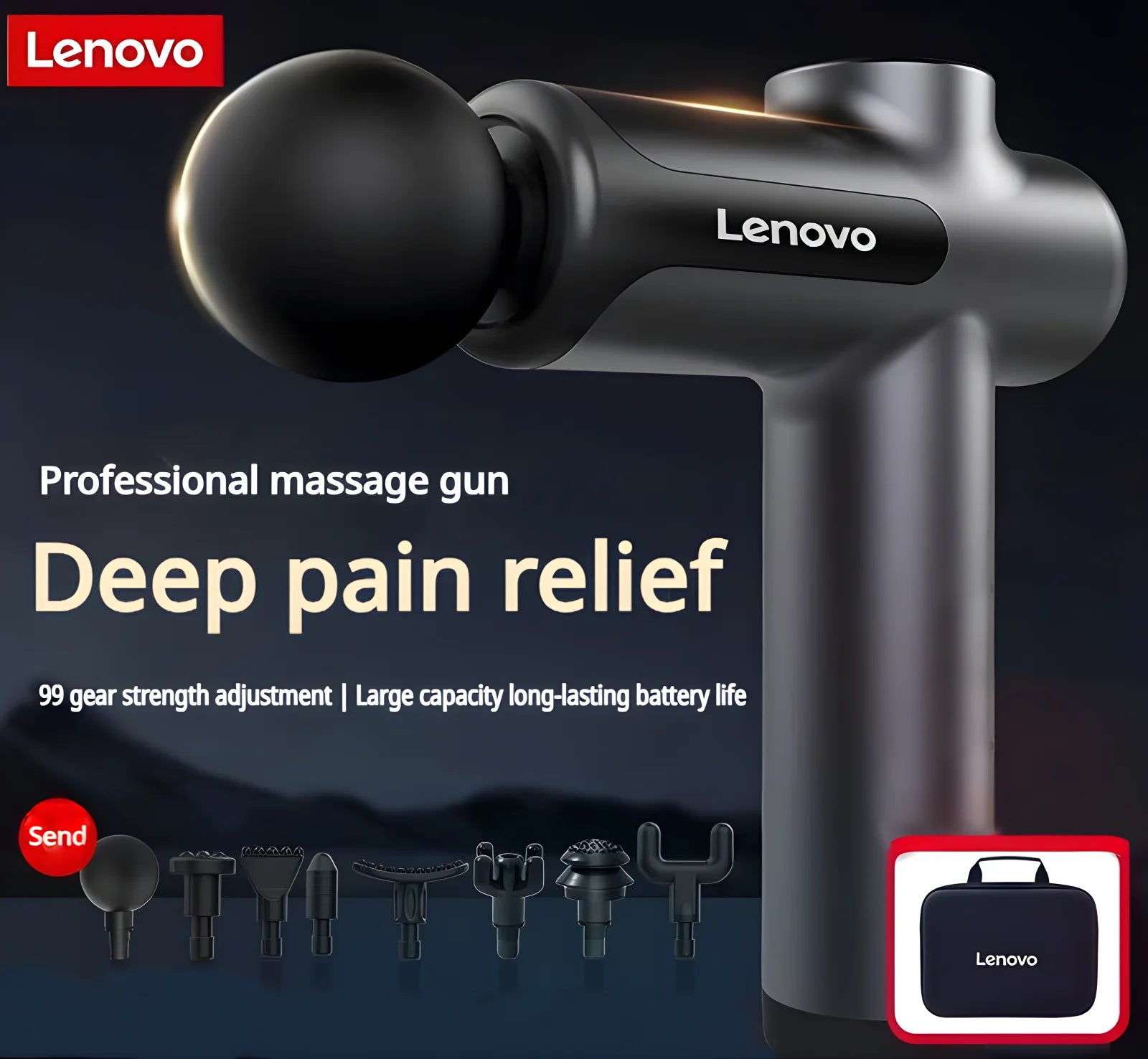 Pistolet de Massage Professionel Lenovo