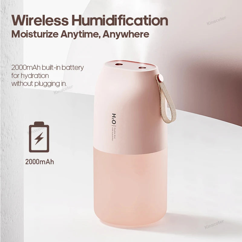 Humidificateur 300 ml Sans-Fil – Diffuseur USB