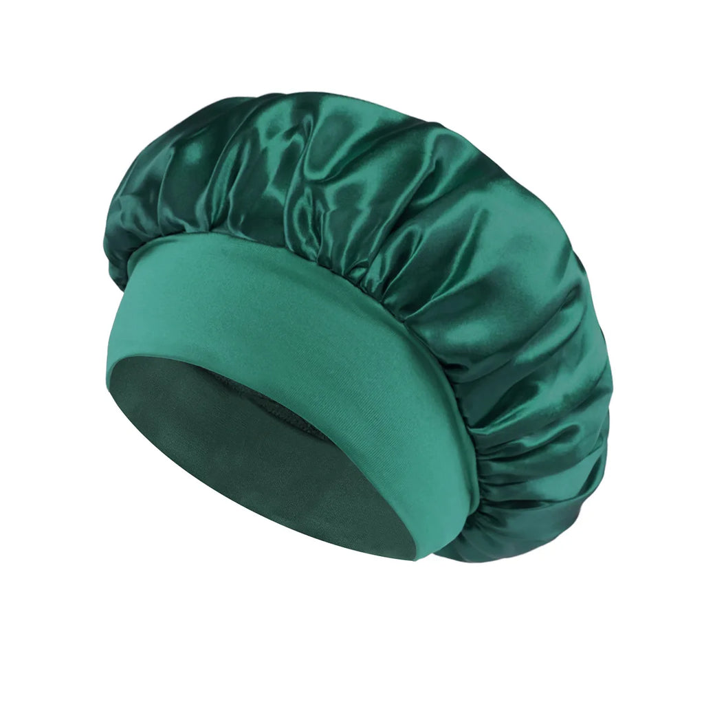 Grand Bonnet de Nuit en Satin