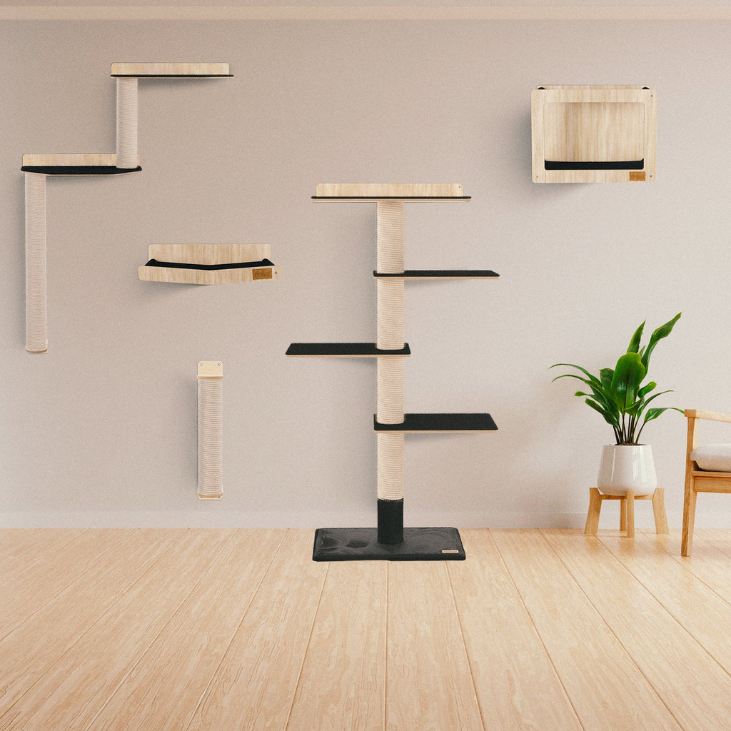 Kit Mural Noba – Parcours mural complet pour chats