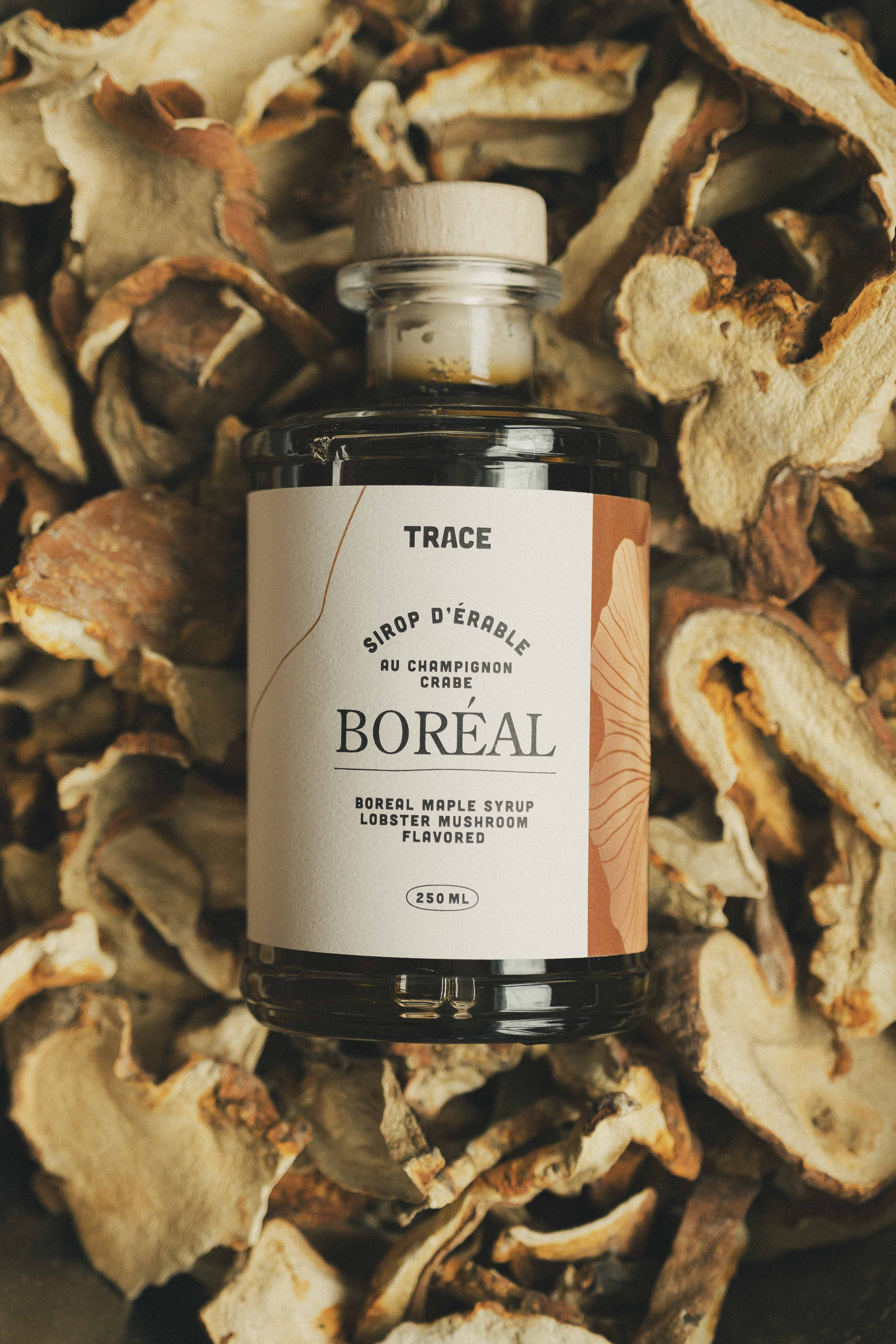 Sirop d'érable boréal - Champignon crabe