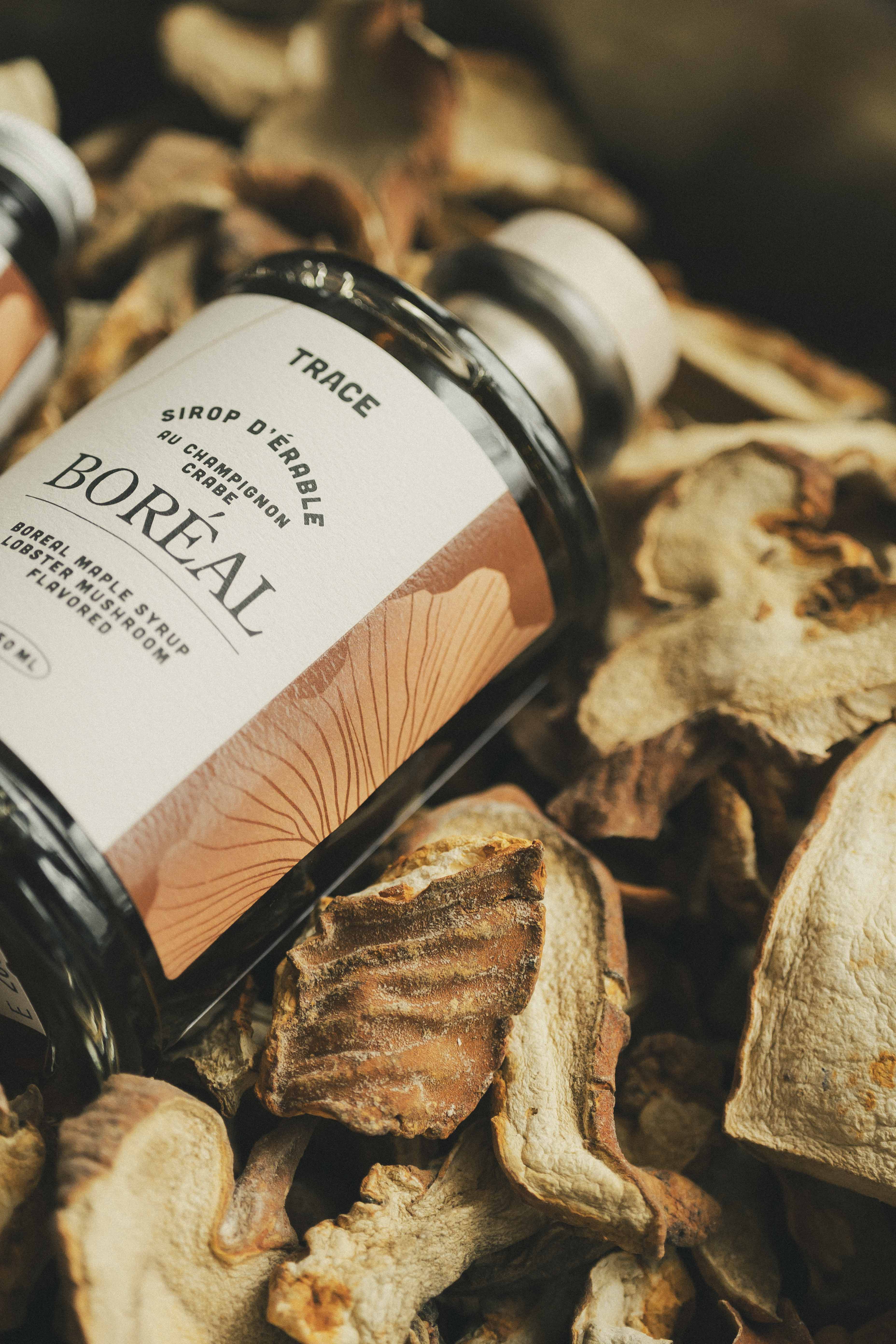 Sirop d'érable boréal - Champignon crabe