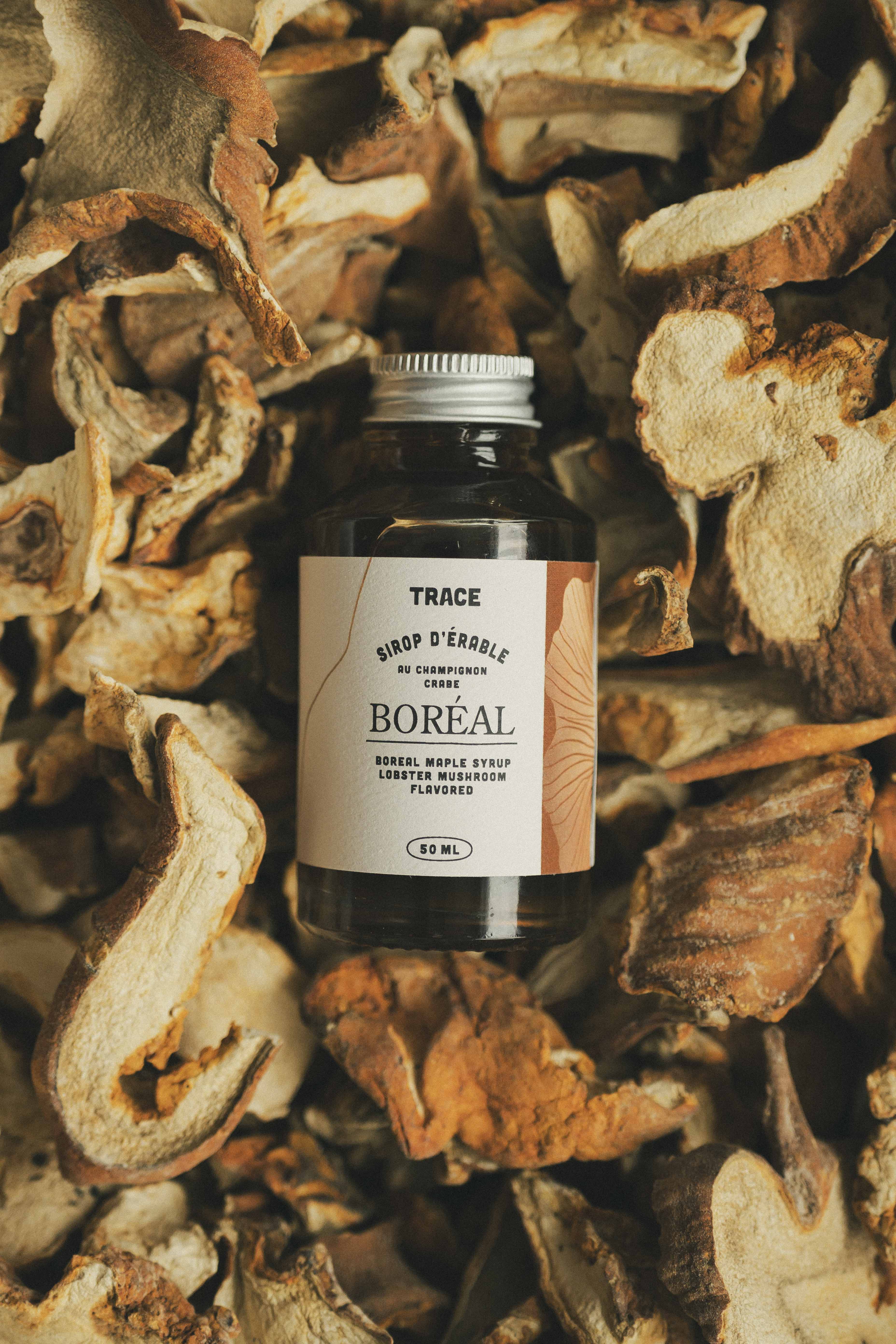Sirop d'érable boréal - Champignon crabe