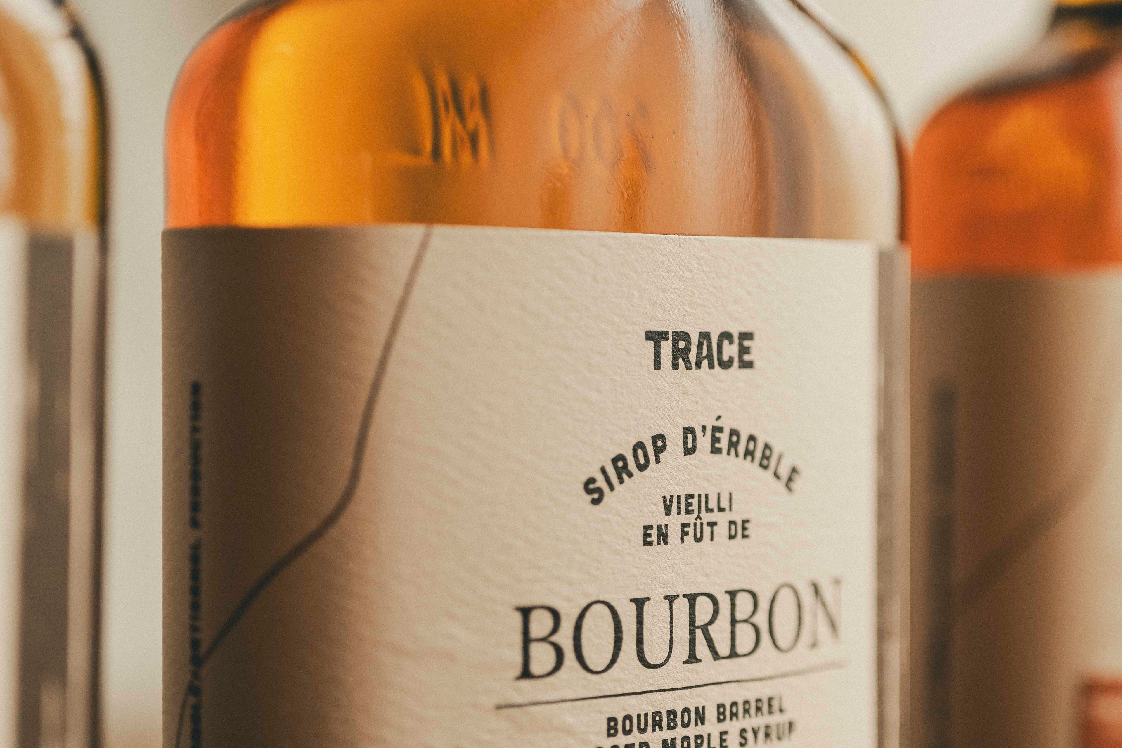 Bourbon barrel-aged maple syrup