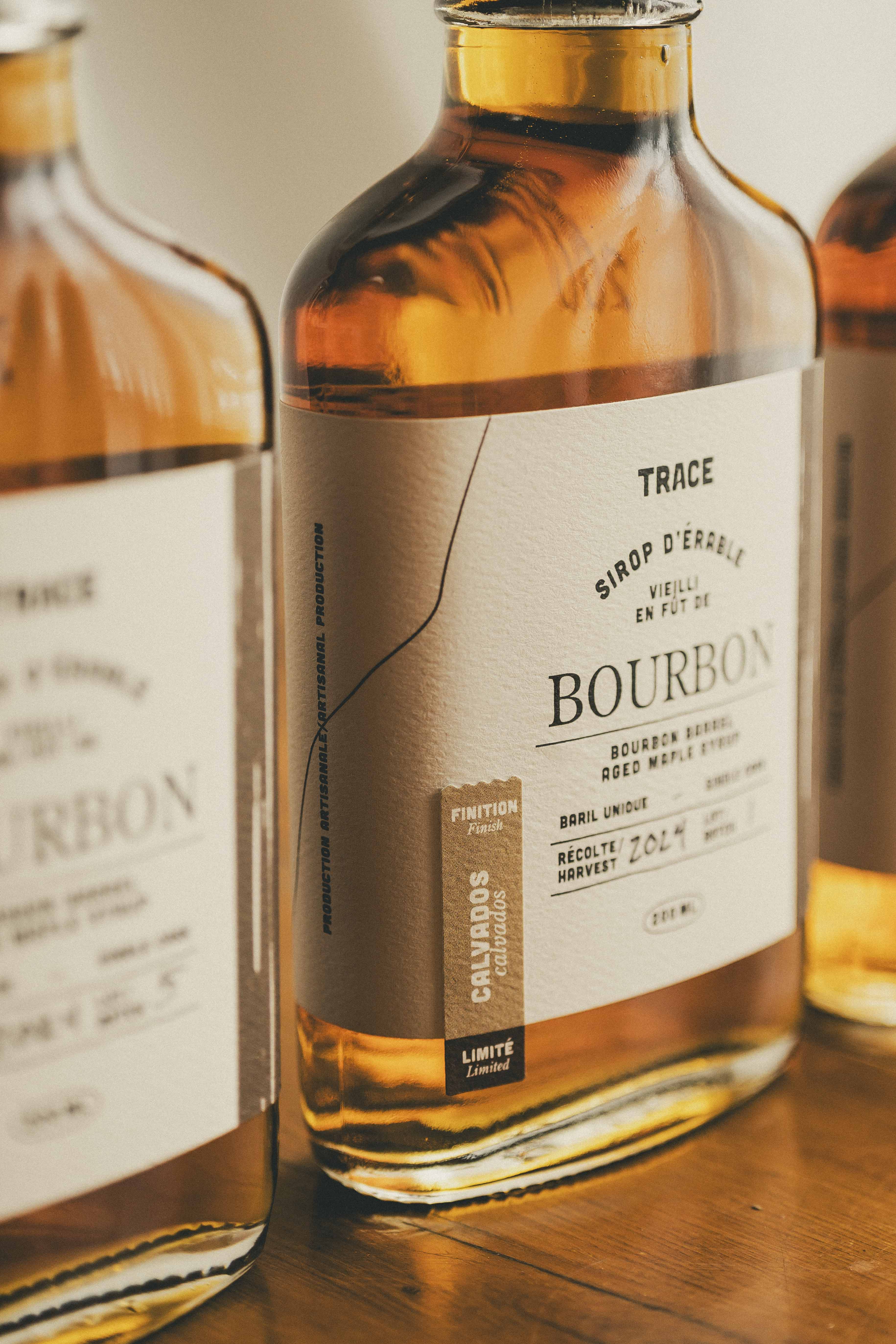 Bourbon barrel-aged maple syrup
