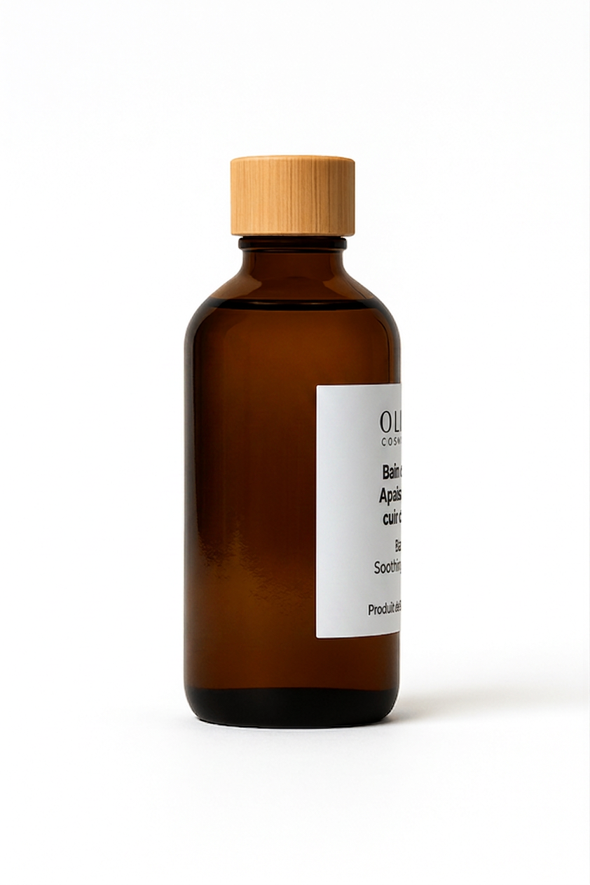 Soothing scalp oil