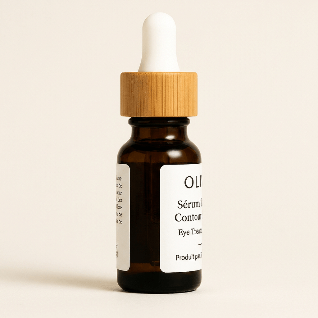 Treatment serum to remove under-eye bags