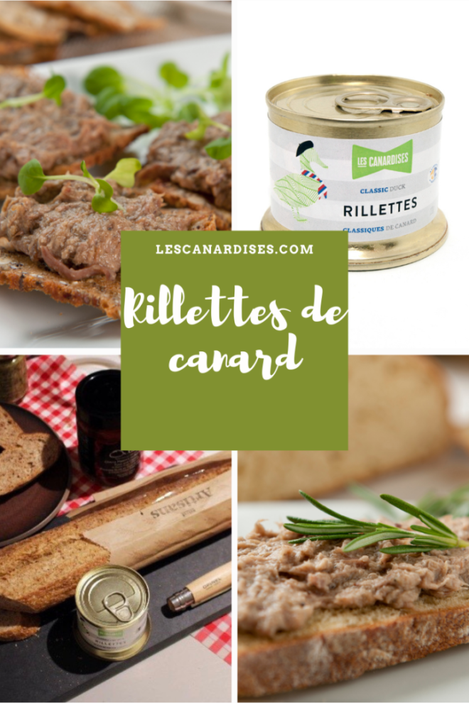 Classic pure duck rillettes