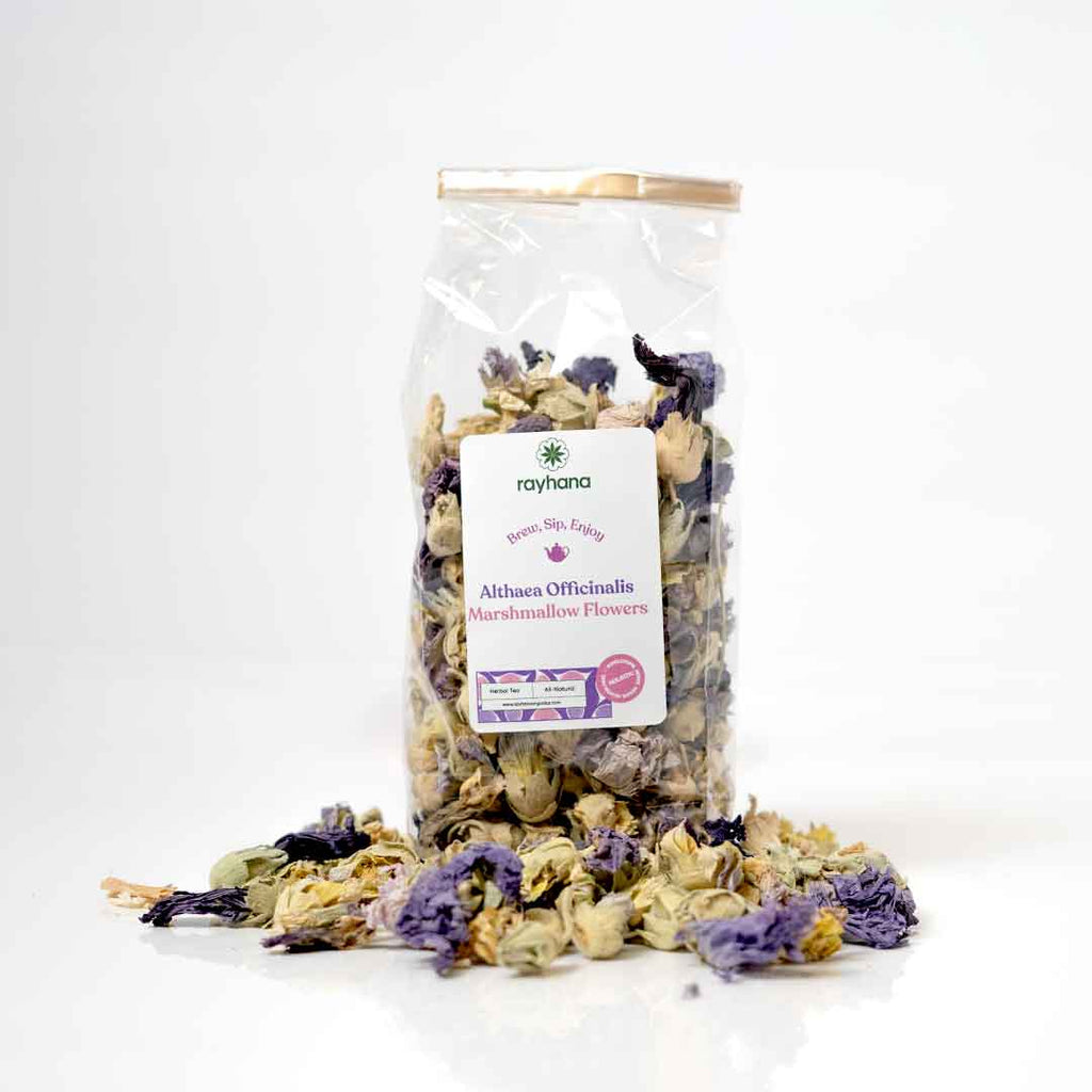 Dried Marshmallow Flowers - Althaea Officinalis