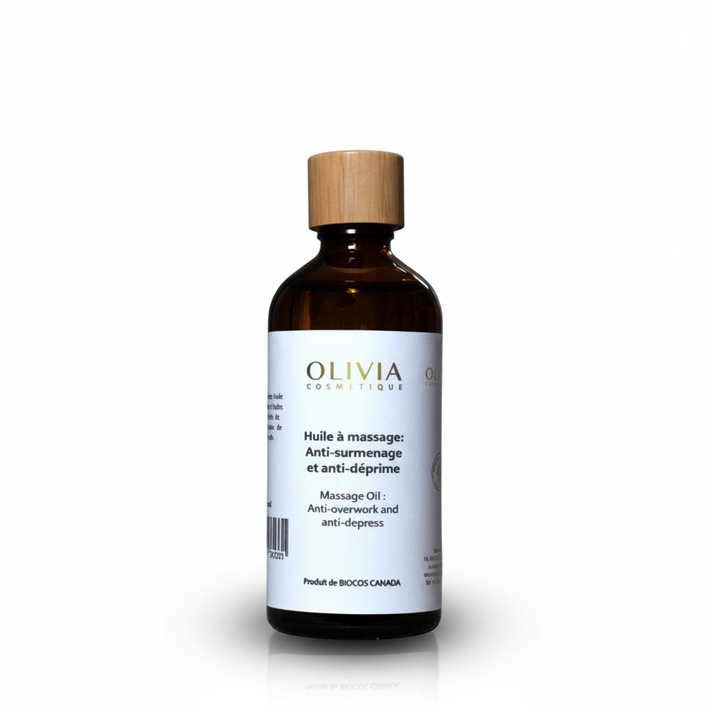 Huile de massage Anti-surmenage et anti-déprime