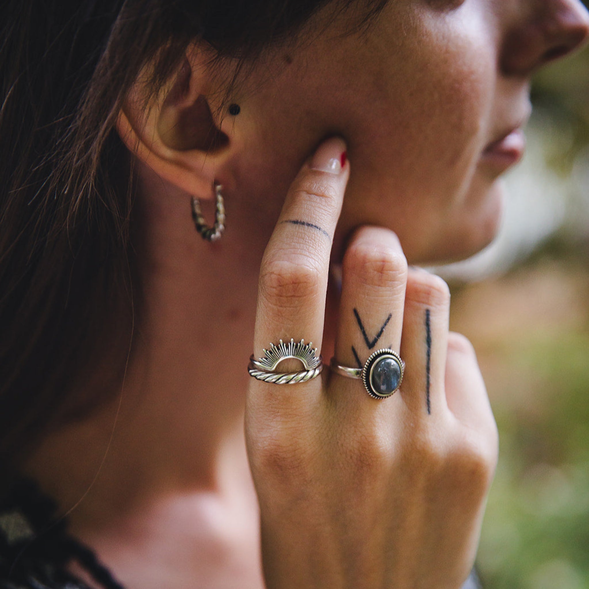 Bague en argent sterling 925