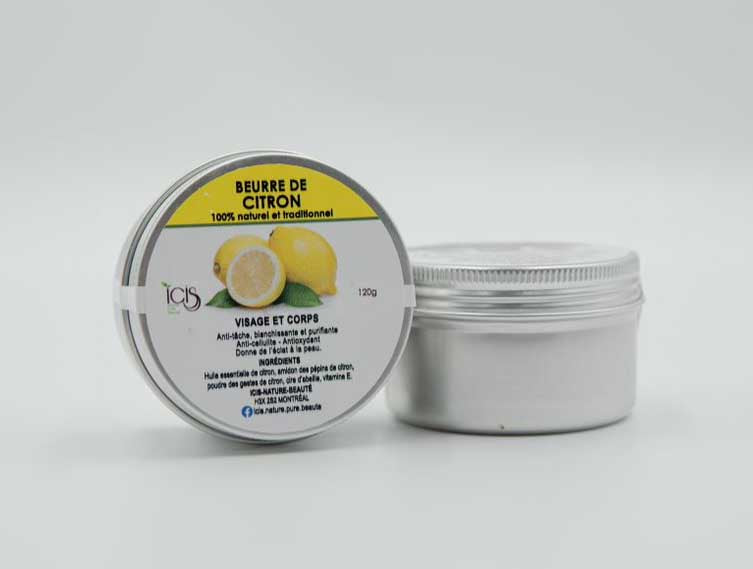 Beurre de Citron naturel