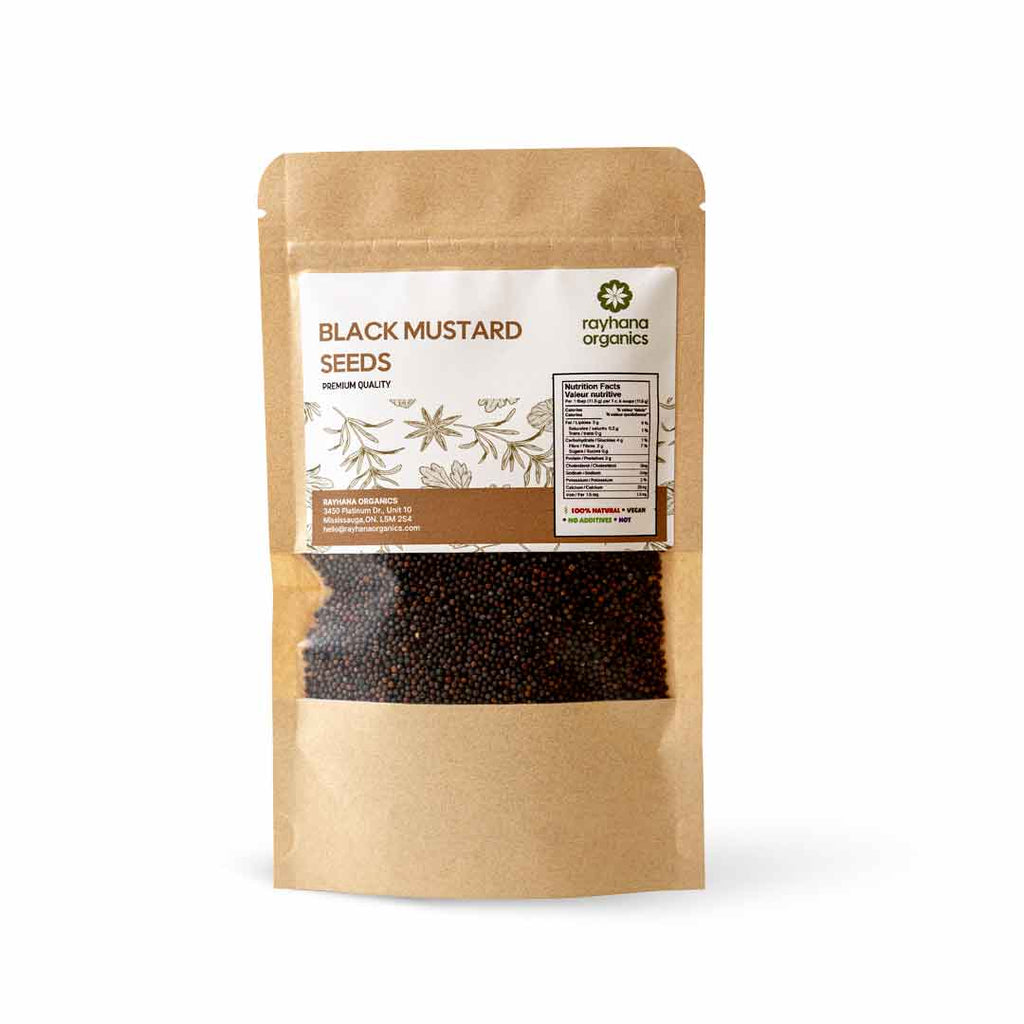 Graines de moutarde noir