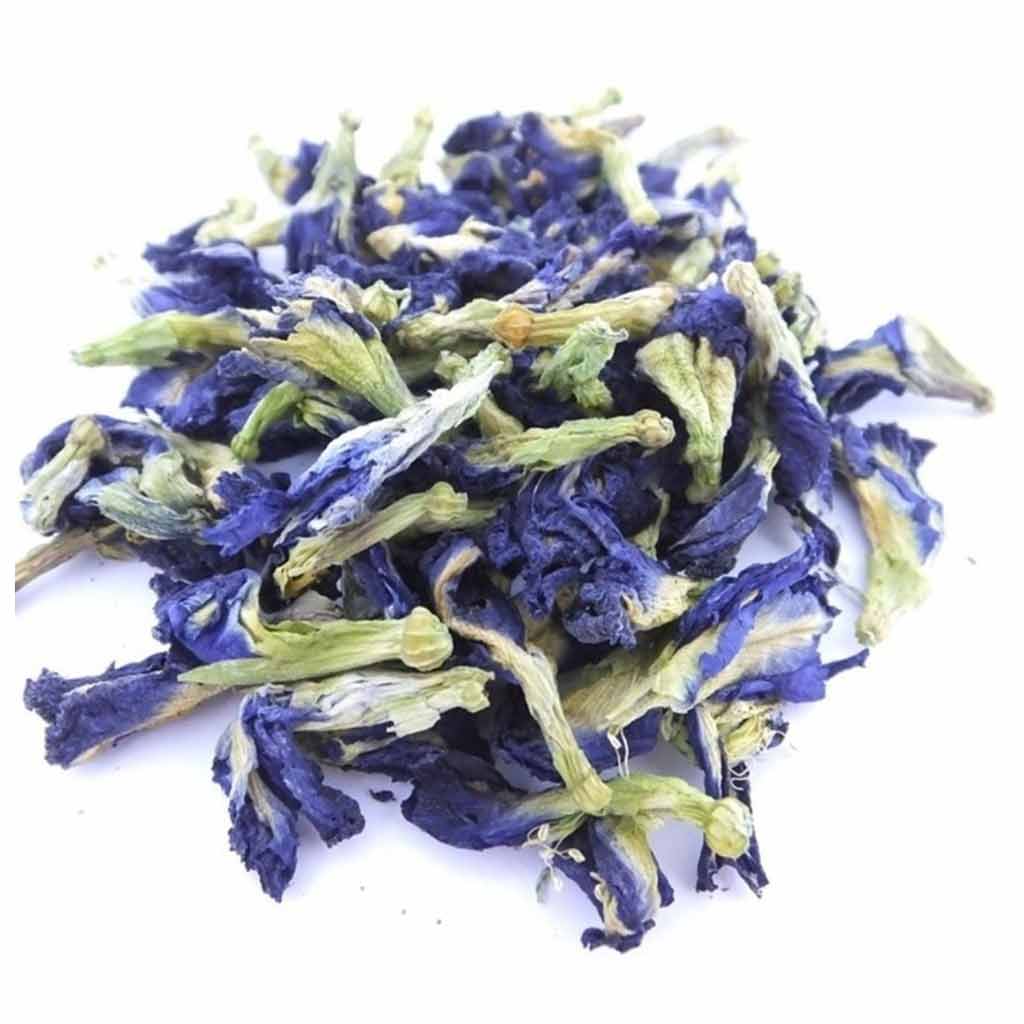Blue butterfly pea flower tea (Clitoria ternatea)