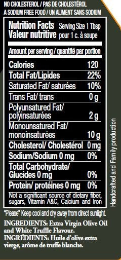 Coffret huiles à la truffe