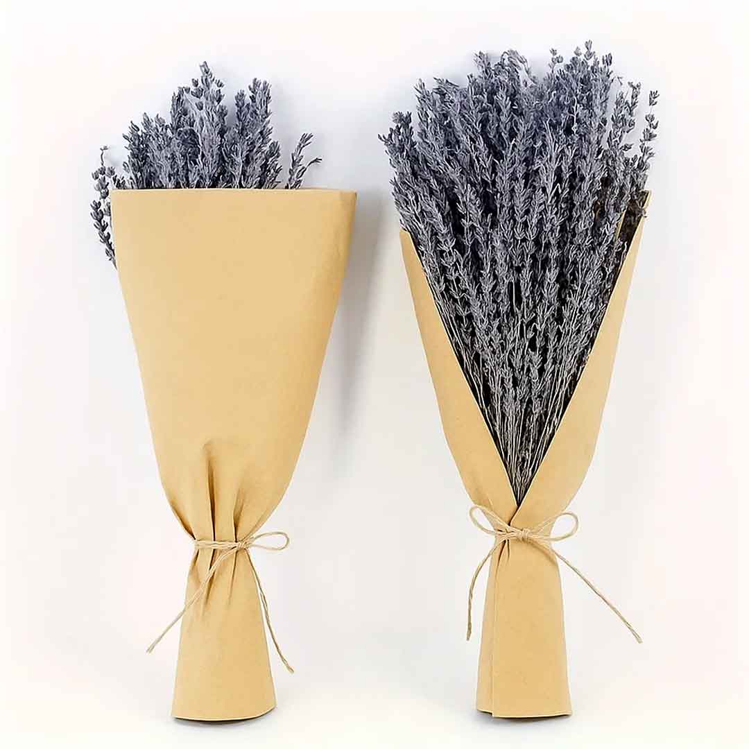 Dried lavender bouquet