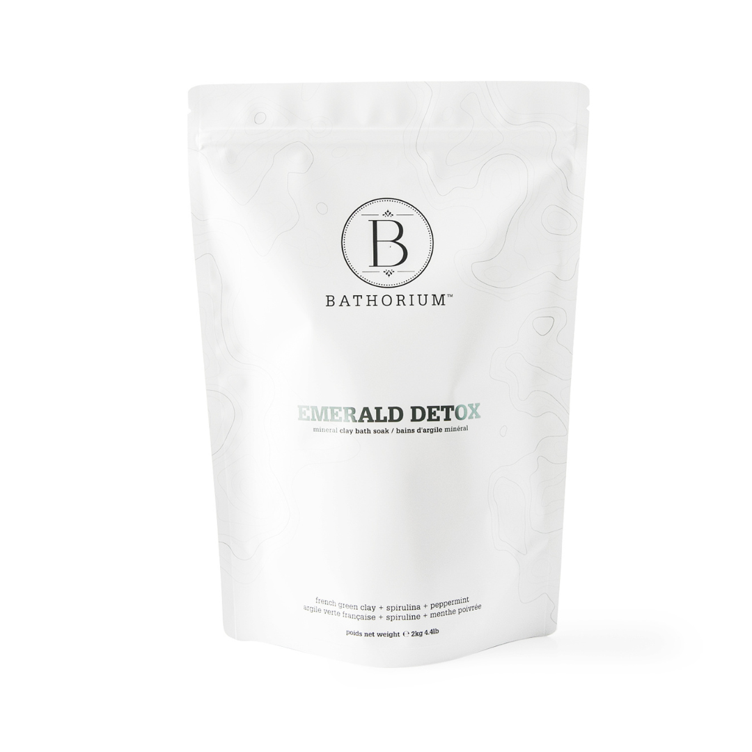 Bain Minéral Détox à l’Argile Émeraude