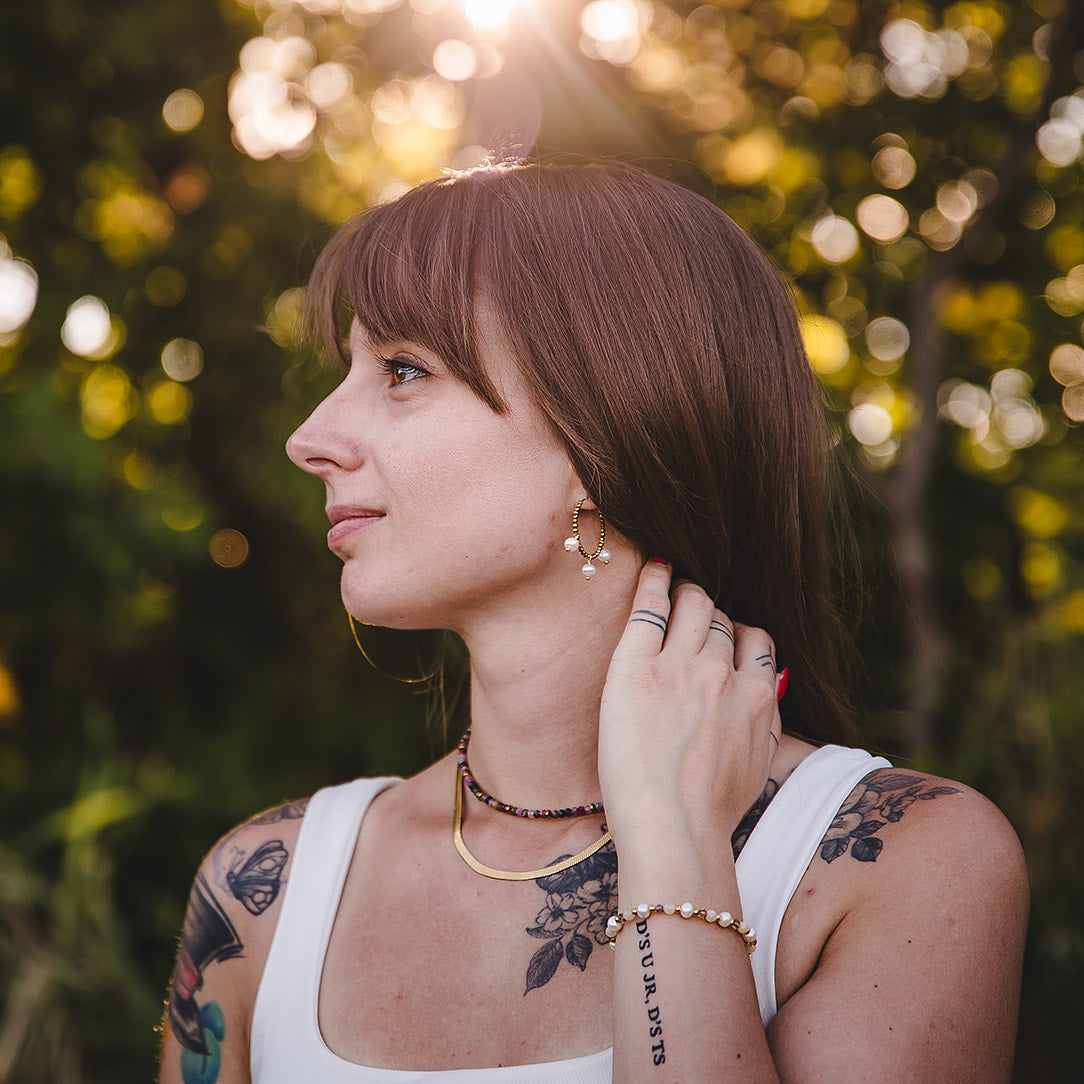 Boucles d’oreilles créoles