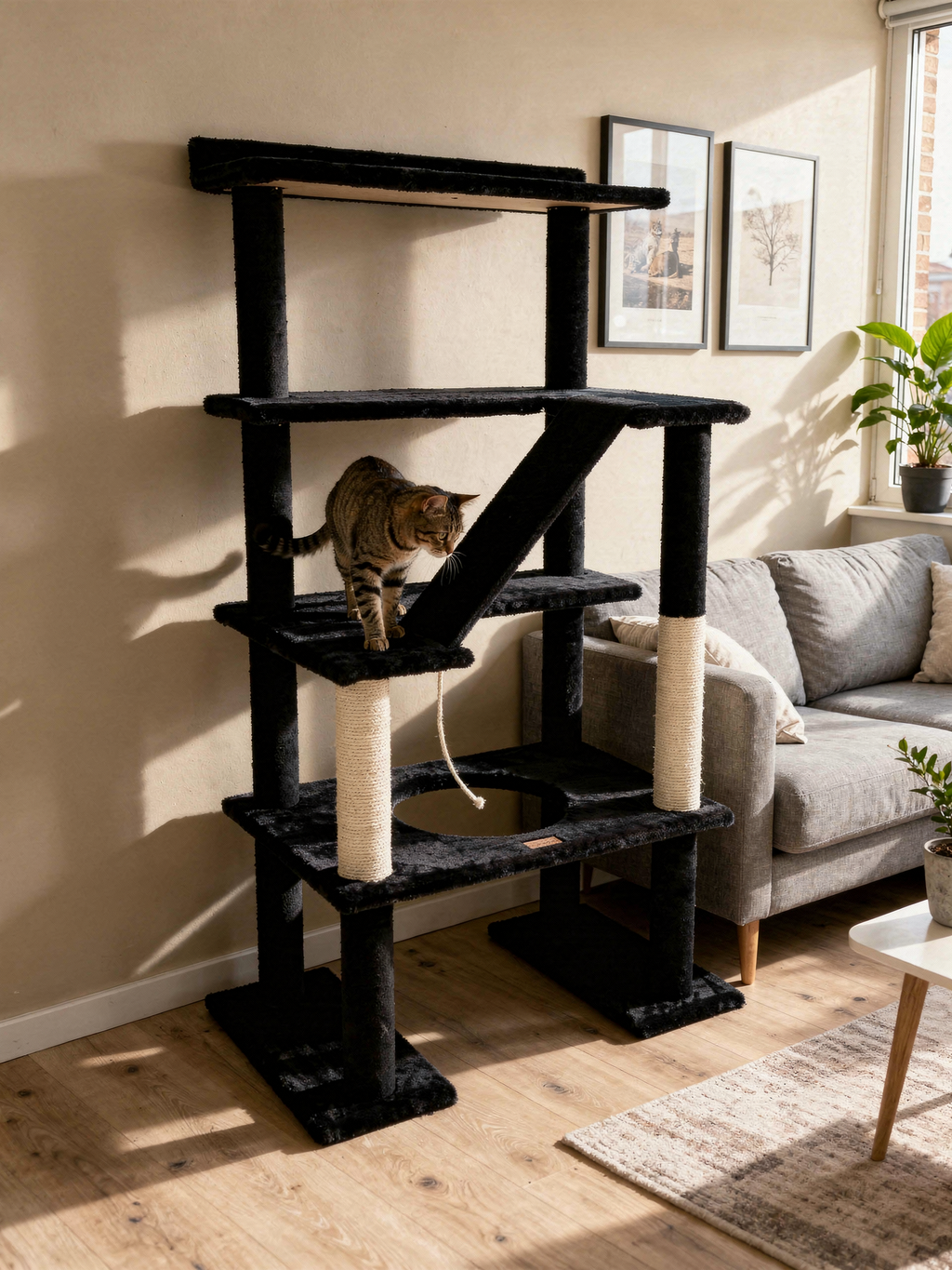 Arbre à chat Main Coon – 5 niveaux