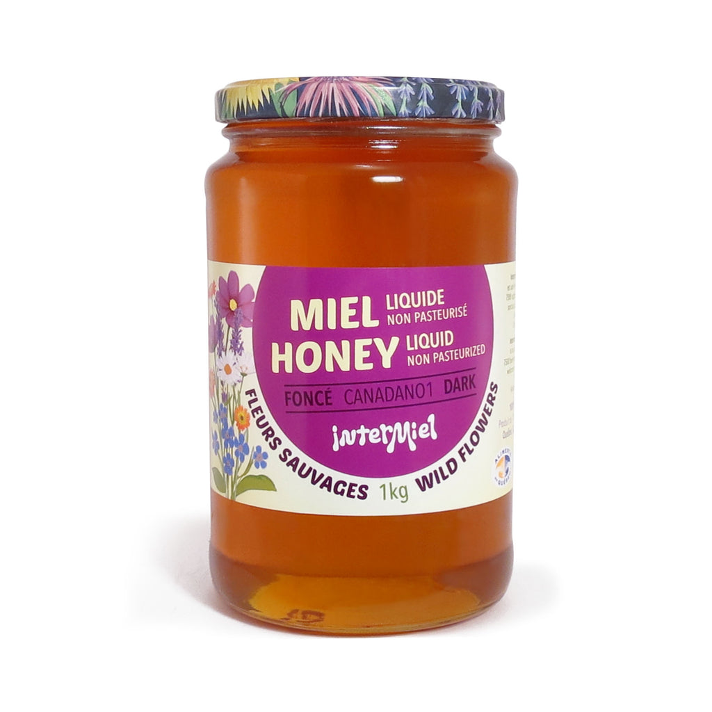 Miel naturel de fleurs sauvages