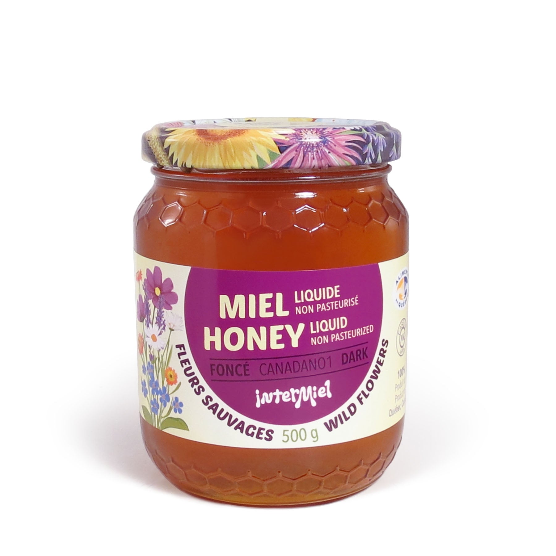 Miel naturel de fleurs sauvages