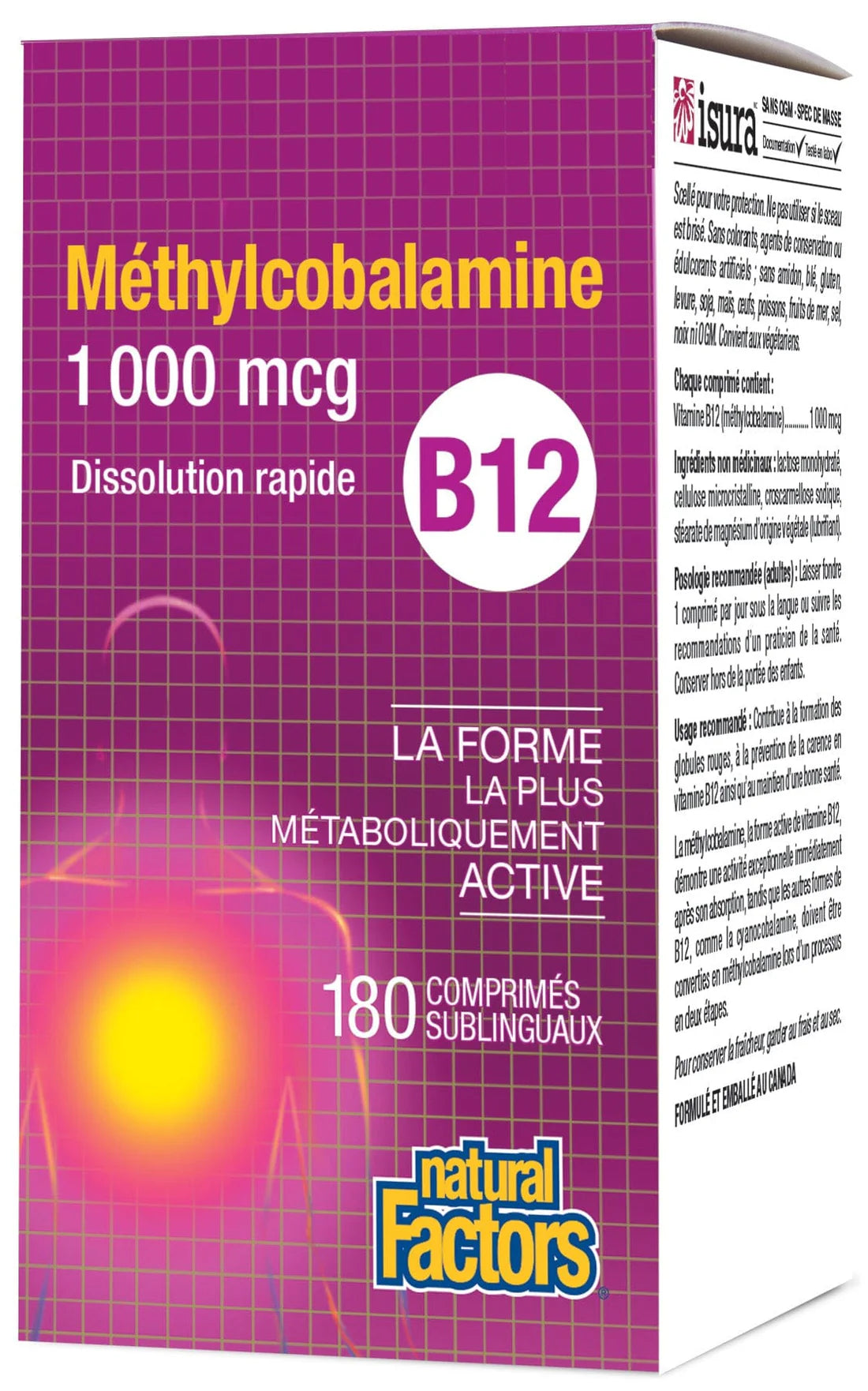 Vitamine B12 méthylcobalamine