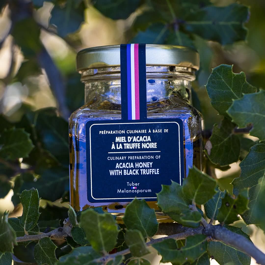 Miel d'acacia à la truffe noire