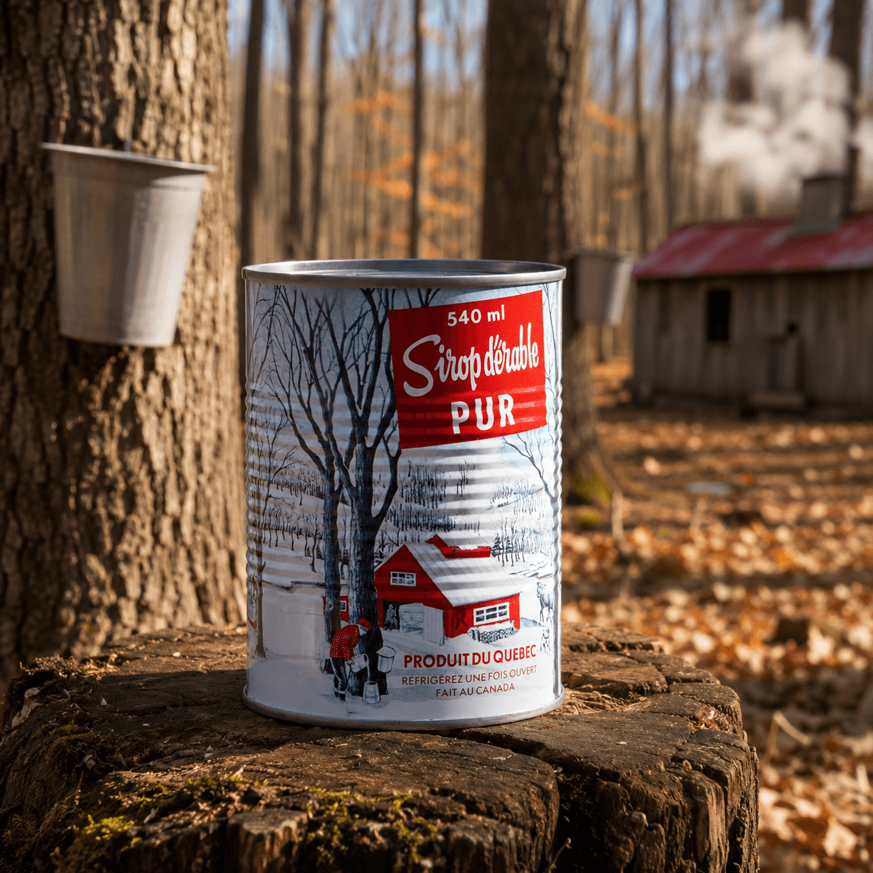 Pure maple syrup