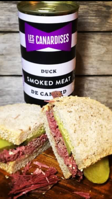Smoked duck breast